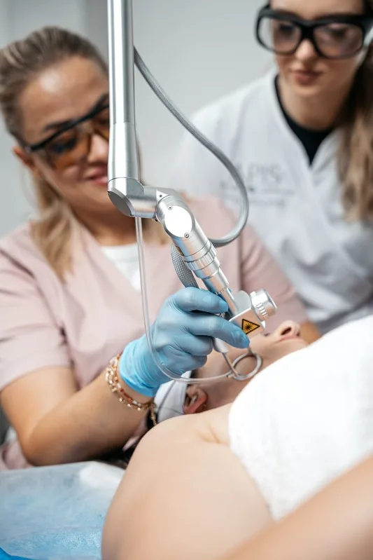 Zajęcia praktyczne — laseroterapia